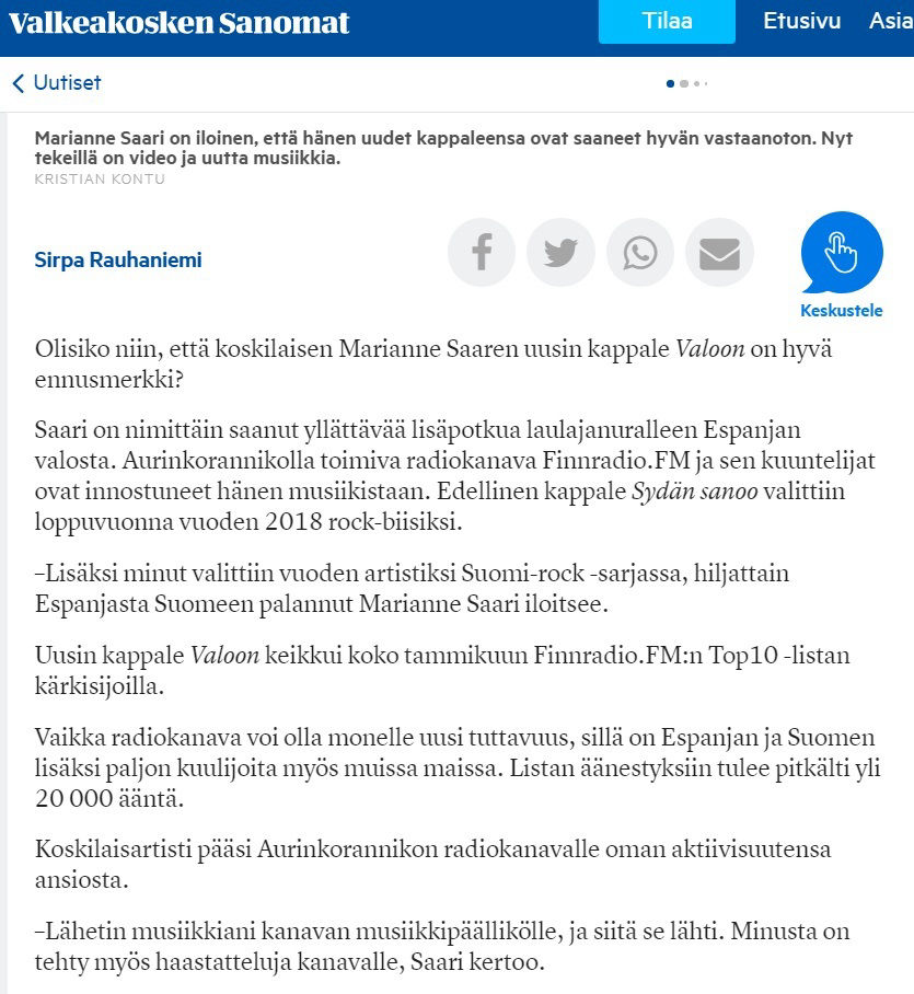 Musiikkiopiston kamarikuorossa