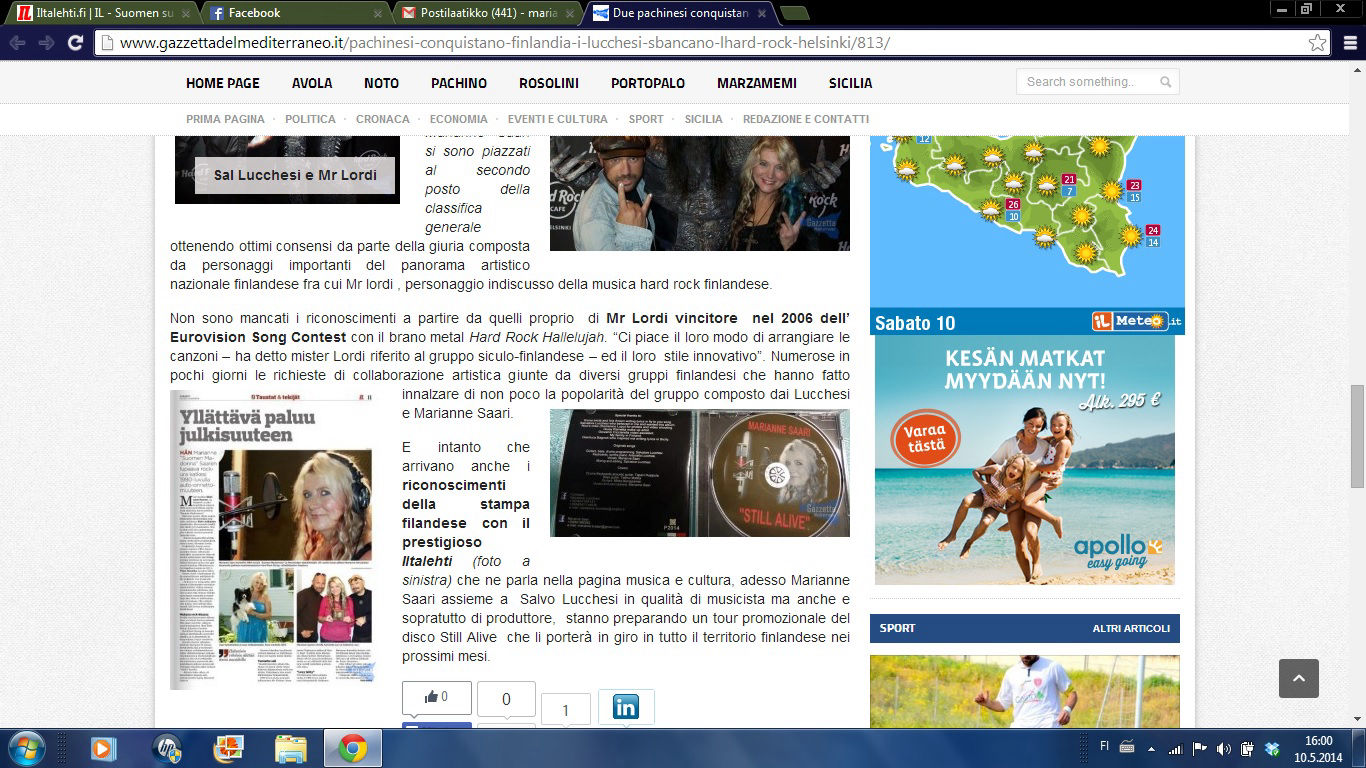 Musiikkiopiston kamarikuorossa