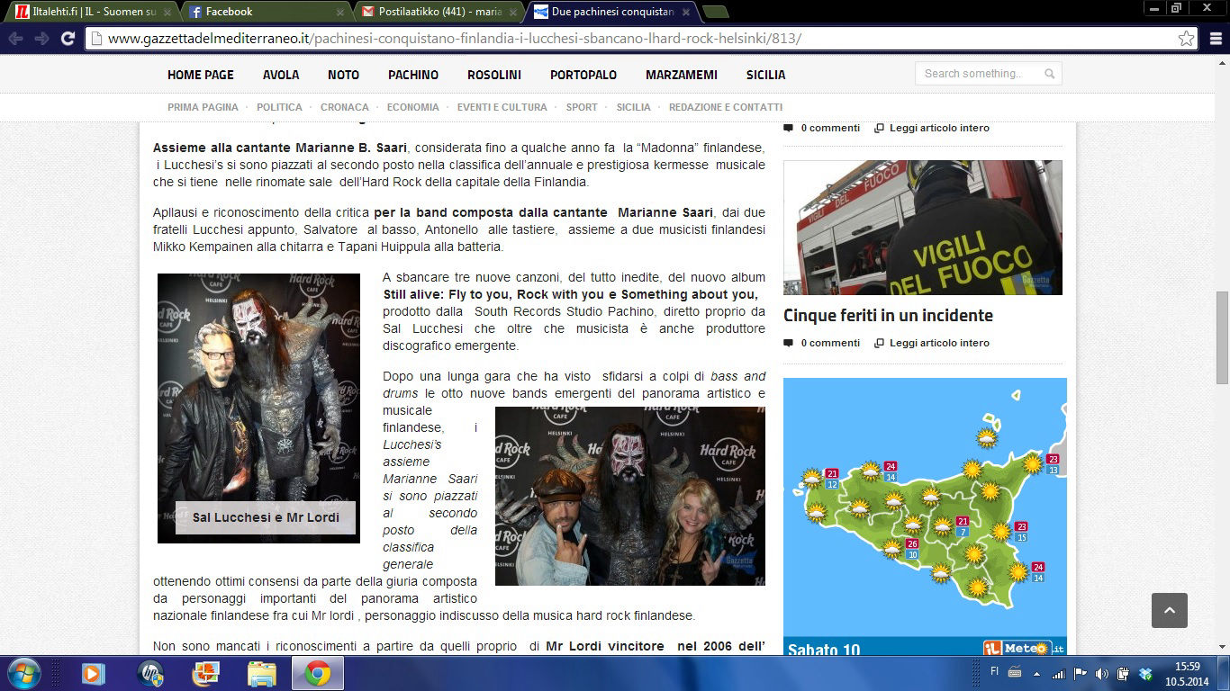 Musiikkiopiston kamarikuorossa