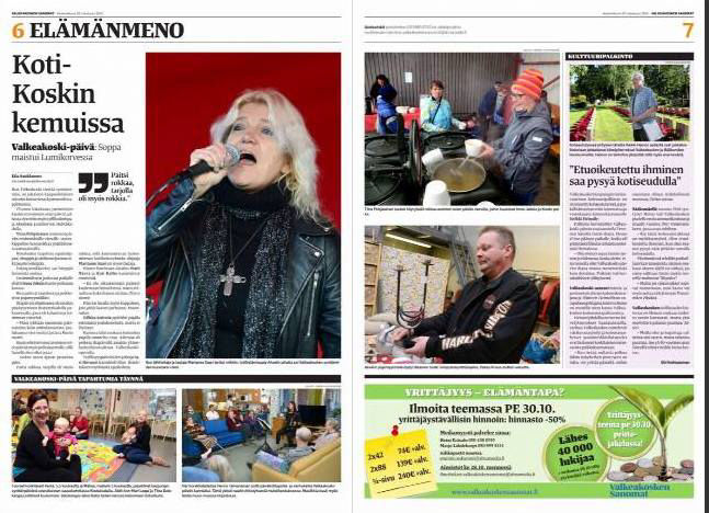 Musiikkiopiston kamarikuorossa